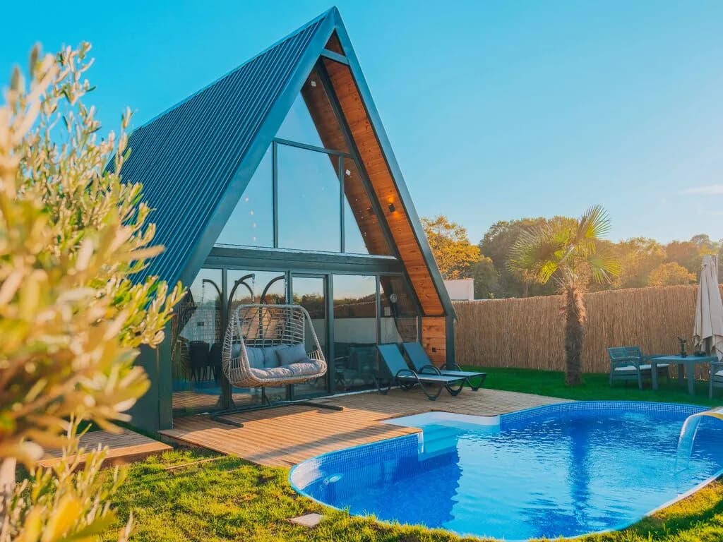 Retro Loft A-Frame – görsel 8